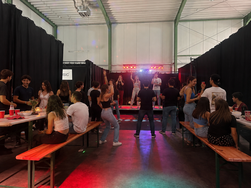 private Karaoke Bühne